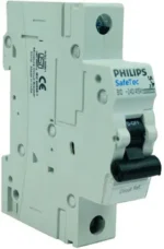 PHILIPS 32Amp SP - Single Pole, Miniature Circuit Breaker (White) - Image 3