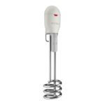 Havells Plastic Zeta 1000 Watt Immersion Heater | ISI Mark Heavy Duty 3 Pin Moulded Plug, Touch Protection Cover |Waterproof, Heating Indicator, Nickel Plating, Warranty: 2 Year Comprehensive|
