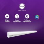 EcoLink ( Philips) 22w LED Batten/Tubelight | Champion Compact 4-ft LED Batten for Living Room & Bedroom | Cool White,Pack of 1 - Image 2
