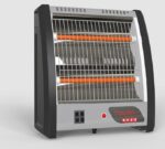 Usha 2 Rod 800 Watt Quartz Heater with Low Power Consumption and Tip Over Protection
