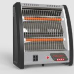 Usha 2 Rod 800 Watt Quartz Heater with Low Power Consumption and Tip Over Protection