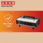 Usha 2000 Watt Heat Convector Room Heater | Over Heat Protection | Cool Touch Handle | 1 Year Warranty | ISI Approved - Image 5