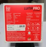 6W GreatWhite LED Ruby White Downlight - Image 4