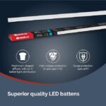 HAVELLS 20W LED Batten | Color temperatur 6500K| Better Surge Protection up to 4kV|High Voltage Protection up to 440V AC | Made in India