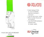 Polycab 6Amp SP - Single Pole, C Curve, Low Voltage Miniature Circuit Breaker (White) - Image 4