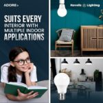 Havells 15w LED Bulb for Home & Office |Cool Day White Light (6500K) |4Kv Surge Protection |High Voltage Protection |Eco Friendly Energy Efficient - Image 3