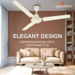 RR 2Year warranty High Speed Silent Operation 1200mm 48"Ceiling Fan (IVORY) - Image 3