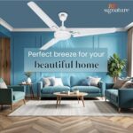 RR Signature 1200 MM Ceiling Fan For Home | High Speed & High Air Flow | High Energy Efficient | 2 Year Warranty [WHITE] - Image 5