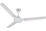RR Signature 1200 MM Ceiling Fan For Home | High Speed & High Air Flow | High Energy Efficient | 2 Year Warranty [WHITE]