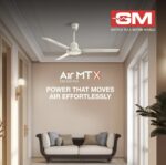 GM 1200mm High Speed Ceiling Fan for Home | BEE Star Rated Energy Effiecient Fan Engineered for Summer Comfort | 390 RPM High Air Delivery | 2 Years Warranty (Ivory) - Image 2