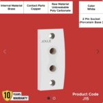 Non Modular 2 Pin Socket White Color