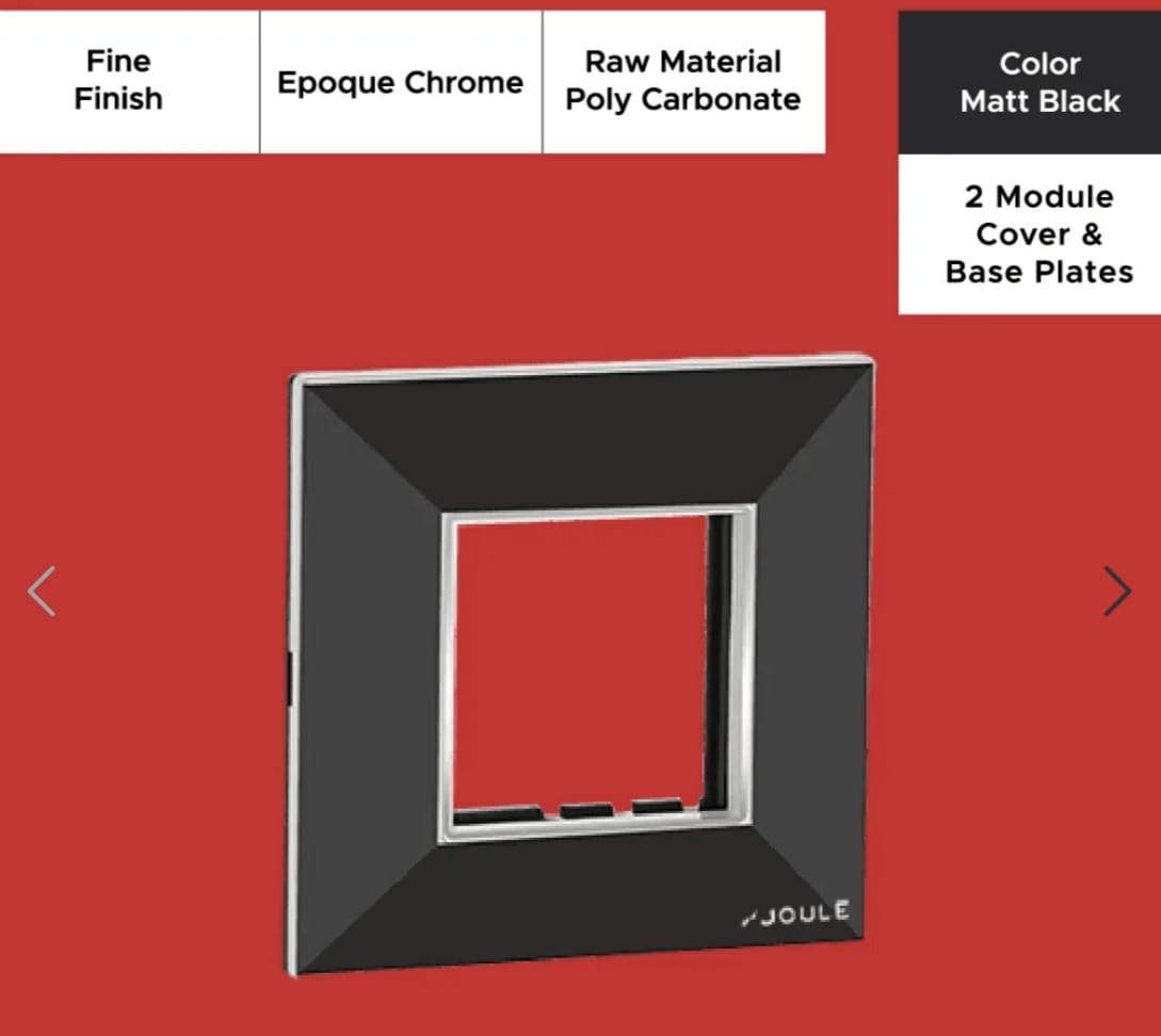 WhatsApp Image 2025-12-28 at 2.17.37 PM (1) Epoque Chrome Matte Black 2 Mod. Cover & Base Plates - Image 1