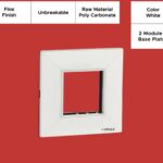 Epoque Curve 2 Mod. White Cover & Black Base Plates