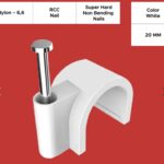 20 mm Cable Clip With RCC Nail
