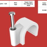 16 mm Cable Clip With RCC Nail