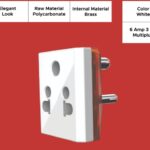 6 Amp 3 Pin Multiplug