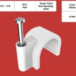 8 mm Cable Clip With RCC Nail