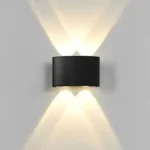 Led Wall Light for Home Decoration – Up Down 2-Way LED Wall Lamp | IP65 Outdoor Fancy Wall Lights for Balcony,Gate,Elevation,Garden,Patio | Decorative Wall Mount Light -Pack of 1