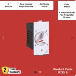 4 Step Modular Fan Regulator Breeze