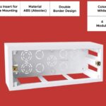 6 Modular Surface Box White Color