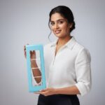 Gm Cover Plate with Frame-2 Module - Blue