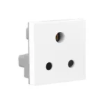 Legrand 6A-Socket-with Shutter-3 Pin-240V-ISI-2 Module-White
