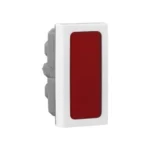 Legrand Flat Indicator Red-1 Module-White