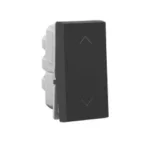 Legrand 6A Switch-SP-2 Way-2 Module-Matt Black