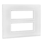 Legrand Cover Plate with Frame-12 Module-White